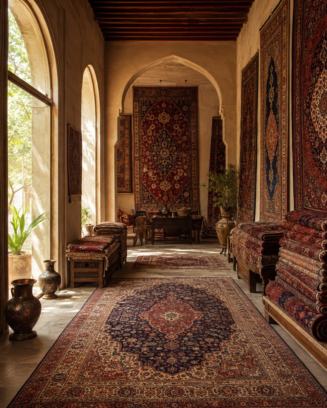 گالری فرش مسقطیان